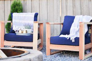 DIY Modern Outdoor Chair