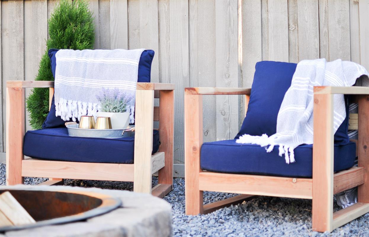 DIY Modern Outdoor Chair-5 copy