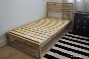 DIY Modern Twin Bed