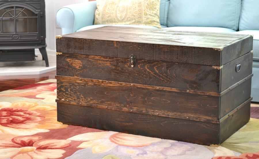 DIY Trunk Coffee Table