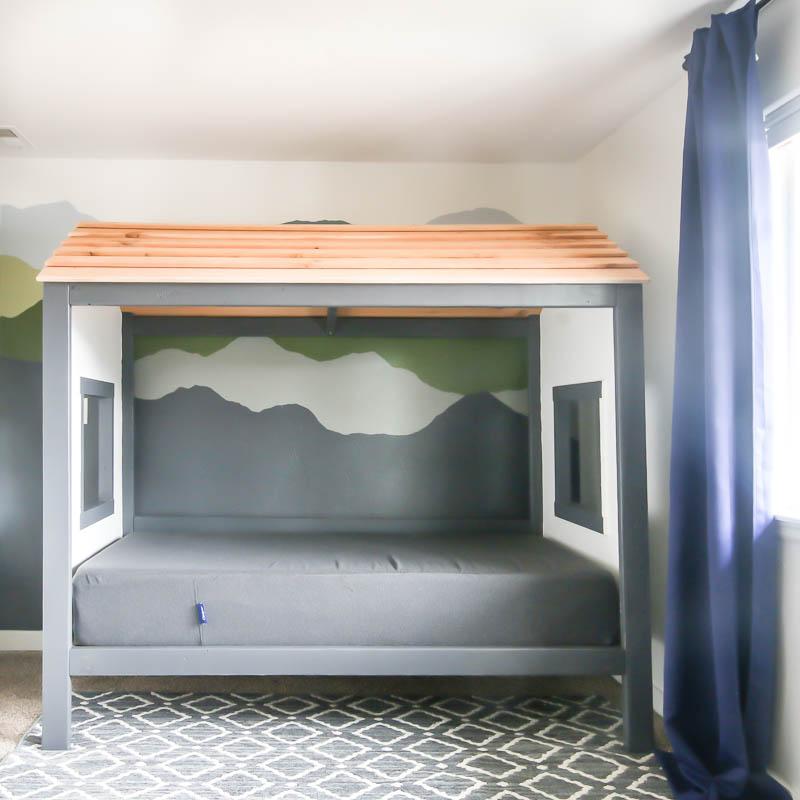 diy-cabin-bed-for-toddler-boy