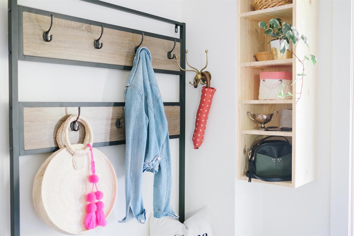 DIY organization with adjustable shelves-18