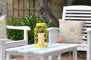 DIY Outdoor Coffee Table