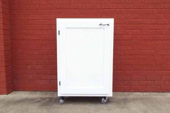 Build a Rolling Storage Cabinet