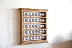 Golf Ball Display Case