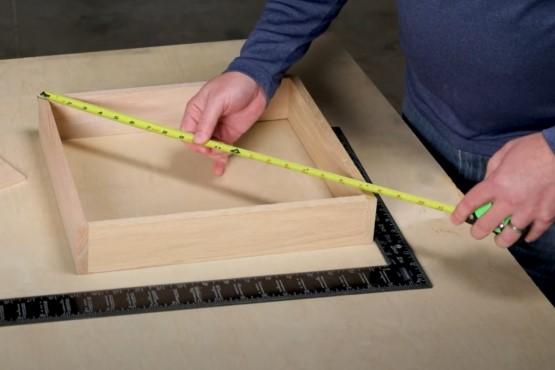 How to easily tell if an assembly is square