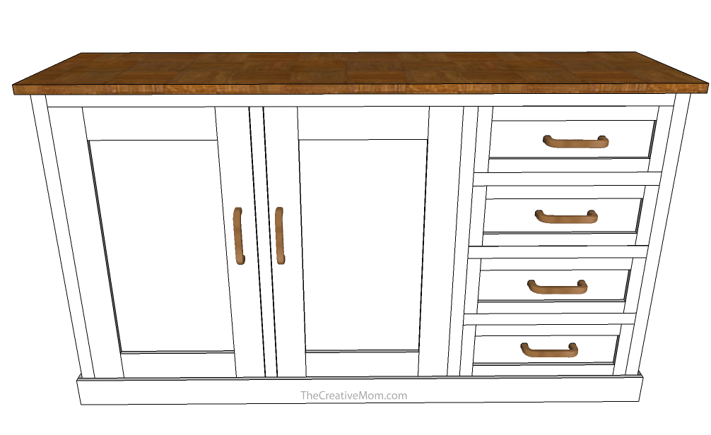 farmhouse-buffet-table