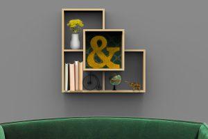 Contemporary Display Shelf
