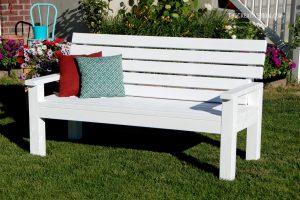 Sturdy 2×4 Bench