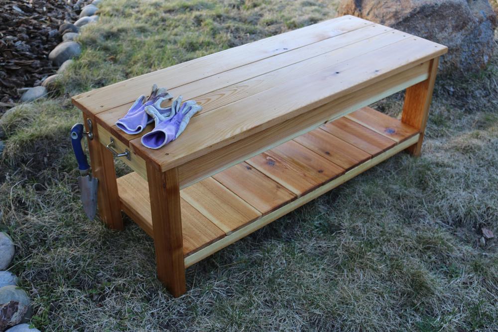 gardening-bench