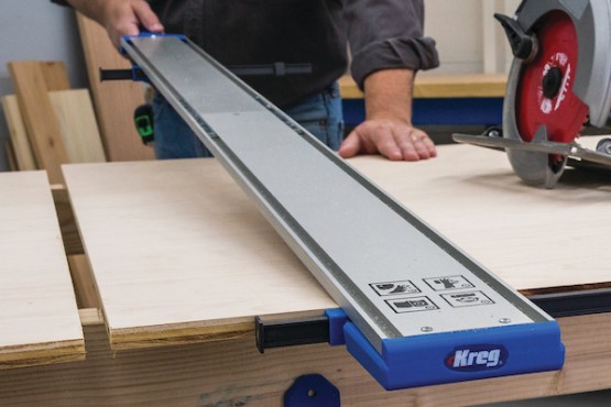 Get great cutting results with circular-saw guides