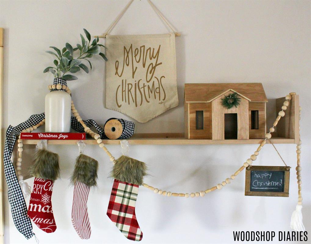 How to Build a Contemporary Modern Wall Shelf