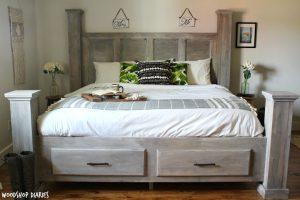 Farmhouse Storage Bed