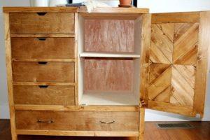 5 Drawer Dresser with Door