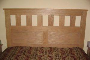Craftsman Style Queen Sized Headboard