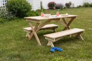 Kids Cedar Picnic Set