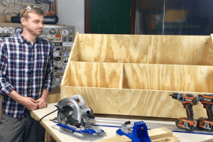 Scrap Wood Organizer