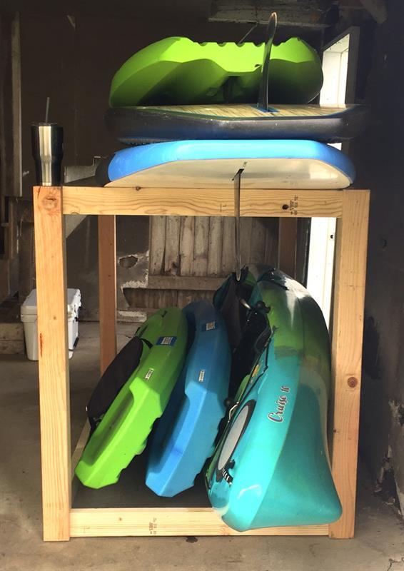 Kayaksup-rack