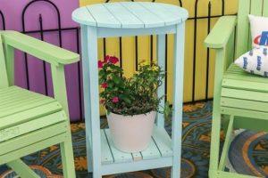 Adirondack Counter Height Side Table