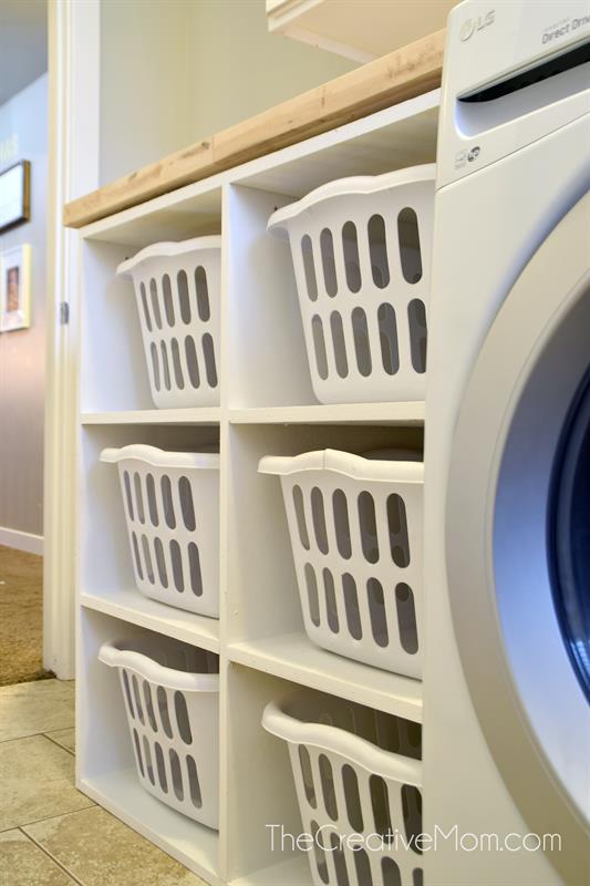 Laundry room organization