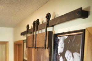 Sliding Barn Doors with DIY Hardware
