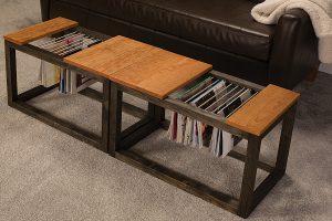 Magazine Rack End Table