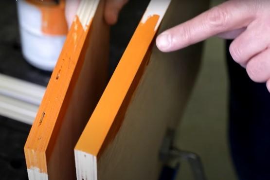 How to make edges look great on painted plywood projects