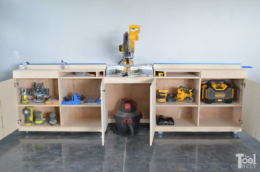 miter-saw-station-and-storage-with-tools