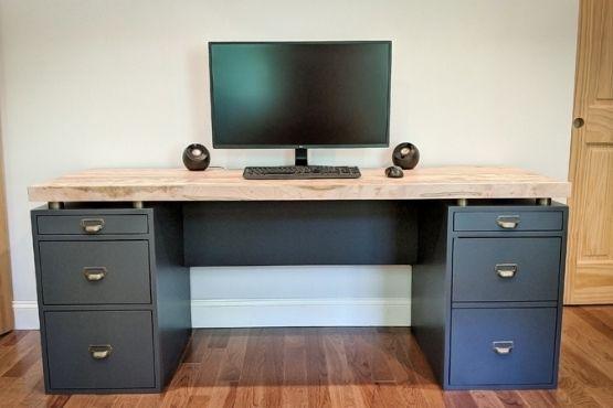 Build a Modern Industrial Desk