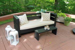 Simple Outdoor Bench/Coffee Table