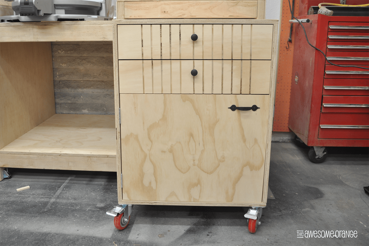 Modular Miter Station - Phase 2 - Air Cart 2