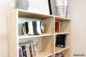 One Sheet Plywood Bookshelf