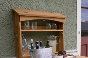 Outdoor Fold Down Bar