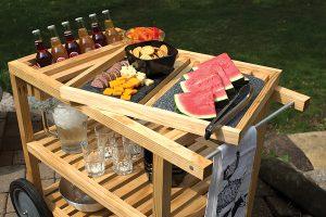 Outdoor Serving Cart