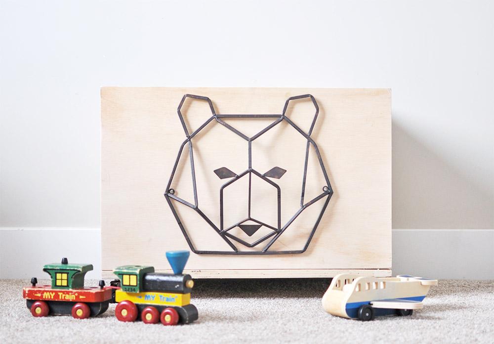 Rolling Toy Box