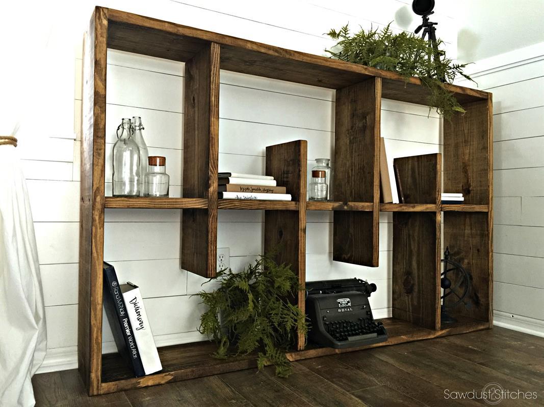 Rotating Bookcase ds by Swdust2stitches for Buildsomething.com 