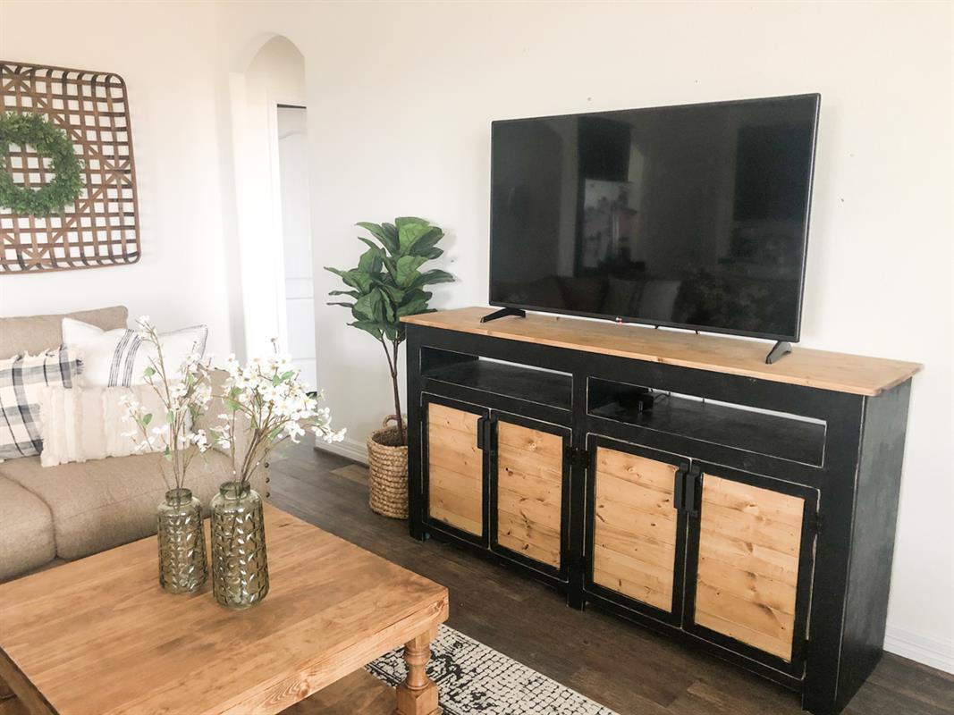 S2C 4 door media console