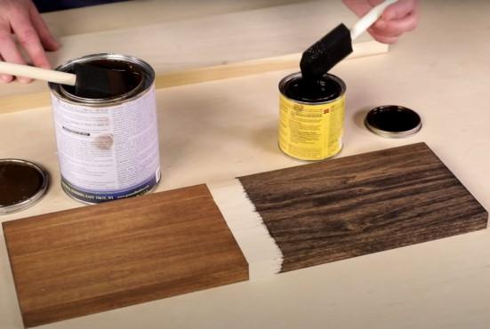 How to select wood stain: gel vs. liquid