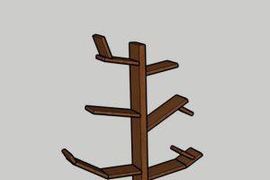 Tree Shaped Bookshelf