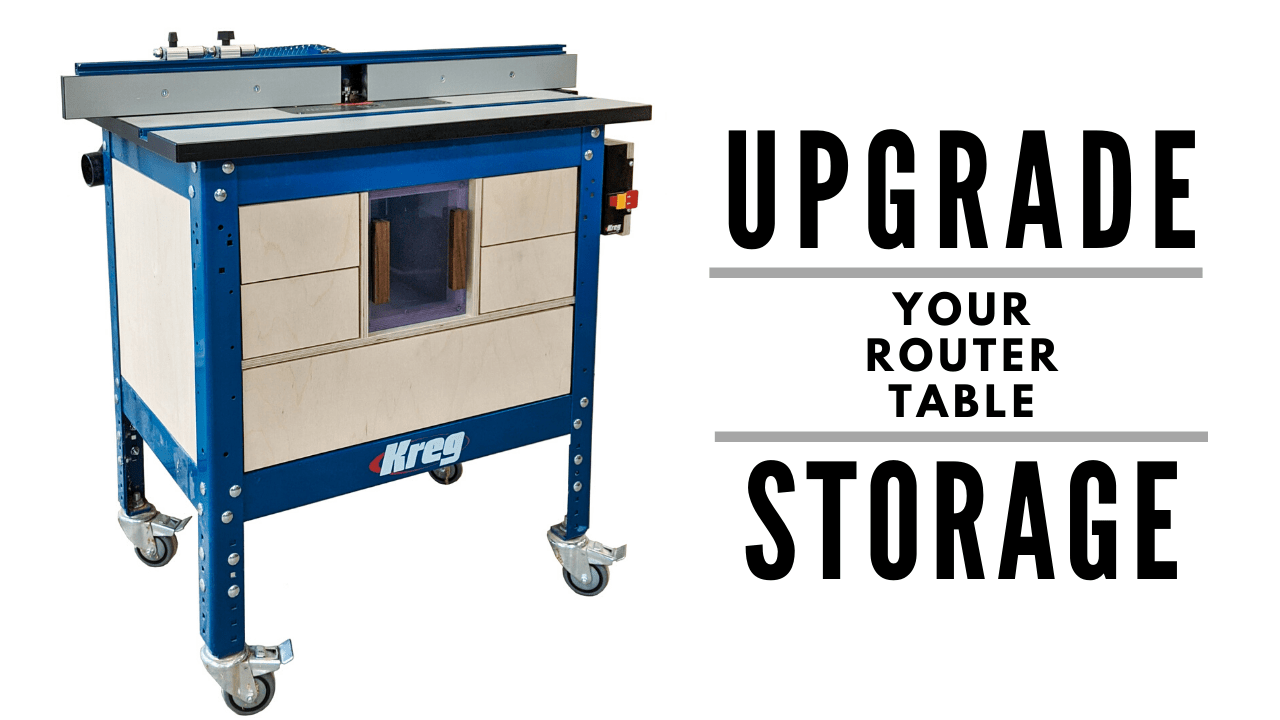 Upgrade your router table storage