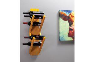 Wall-Mounted Wine Rack – Metric