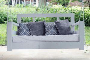 Crib Mattress Porch Swing