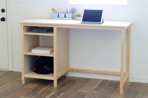 Counter Height Desk with Storage