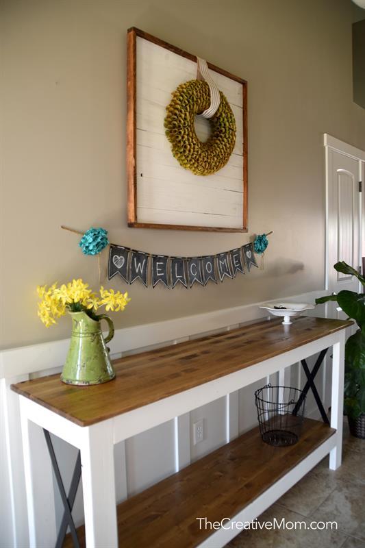 farmhouse-entryway-table