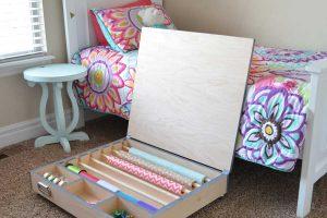 Hideaway Gift Wrap Center
