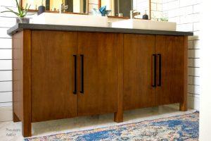 Modern Double Bathroom Vanity