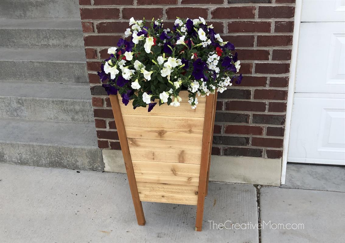 how to build planter box