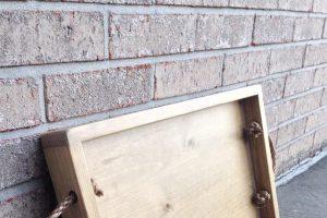 Simple Tray with Rope Handles