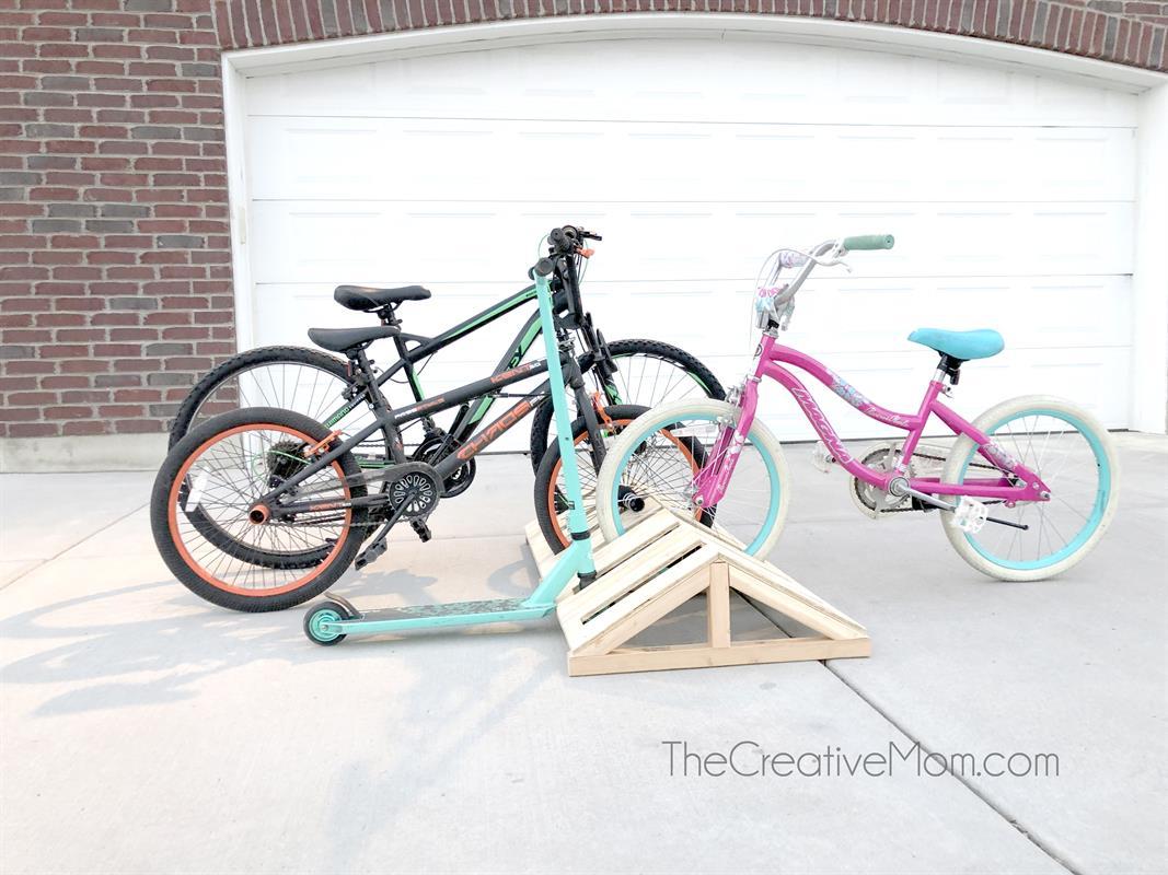 minimalistic bike rack