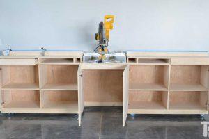 Miter Saw Station Project Plan